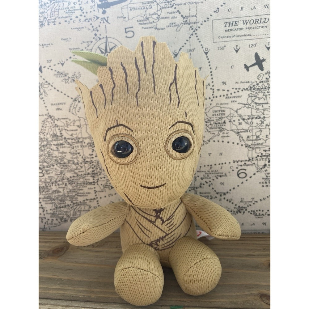 Beanie‎ Baby GROOT Plush Marvel Guardians of the Galaxy Stuffed Animal Nerdy